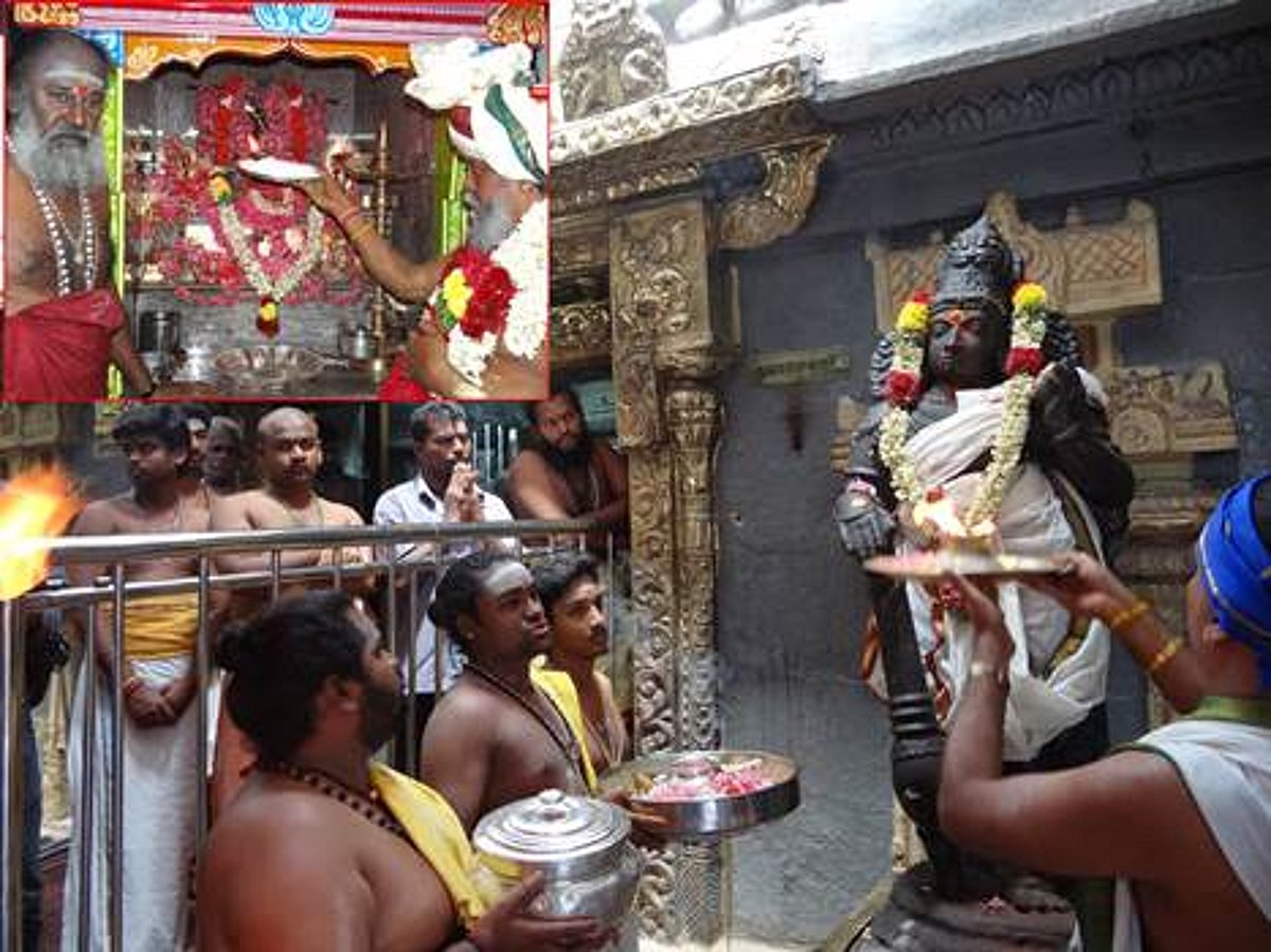 பழனியில் நவராத்திரி விழா காப்புக்கட்டுடன் துவக்கம்